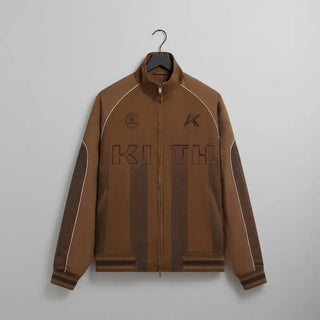 Kith Dejan Racing Brown Jacket For Men & Women
