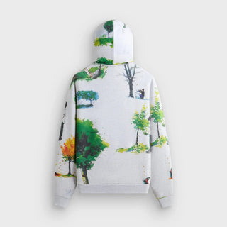 Kith & NB Watercolor Nelson Pullover Hoodie For Men & Women