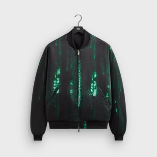 Kith for The Matrix Vance Satin Bomber Jacket