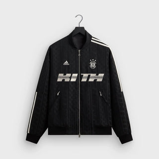  Kith x adidas Messi Black Bomber Jacket 