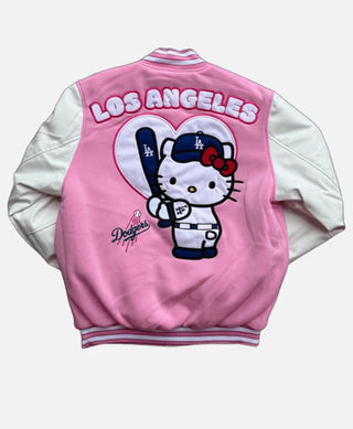 LA x Hello Kitty Pink Bomber Jacket