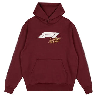 Las Vegas Grand Prix Steering Maroon Hoodie