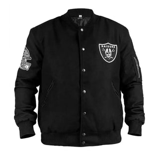 Las Vegas Raiders MA-1 Historic Varsity Jacket