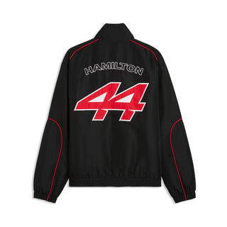 Lewis Hamilton Scuderia Ferrari Racing Black Jacket