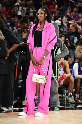 Lisa Leslie WNBA All-Star Weekend Pink Jacket