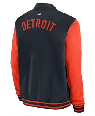 MLB-Detroit-Tigers-Justin-Verlander-Career-Celebration-Bomber-Jacket-back-view