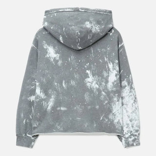 MM6 Maison Margiela Numeric Signature Spray Grey Hoodie