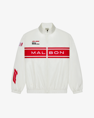 Malbon x F1 2026 Miami White Track Jacket