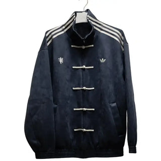 Manchester Adidas Blue United New Year Chinese Black Jacket