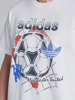 Manchester United x Adidas Graphic  T-Shirt For Men Women