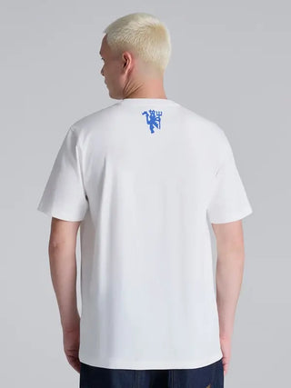 Manchester United x Adidas Graphic White T-Shirt