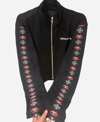 Matty Boy Chomper Track Black Zip Jacket