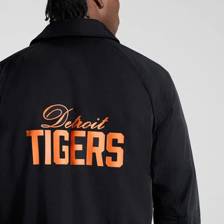 Men's Detroit Tigers lululemon Black Coaches Jacket