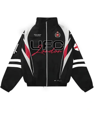 UFC London Black Track Jacket