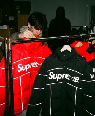 Mertra x Supreme Puffer Jacket