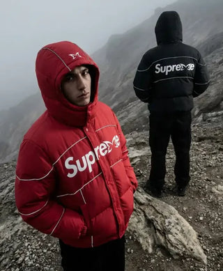 Mertra x Supreme Puffer Jacket