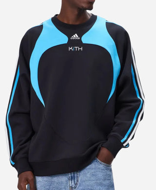 Messi x Kith x Adidas Fleece Black Sweater