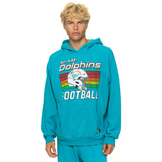 Miami Dolphins Aviator Nation Aqua Hoodie