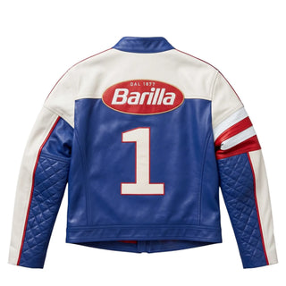 Mikaela Shiffrin Barilla F1 Miami GP Leather Jacket