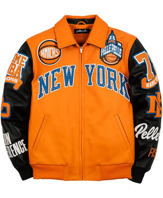 76ers Vs NY Knicks Miles McBride Varsity Jacket