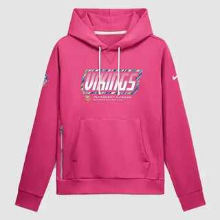 Minnesota Vikings 2026 Pink Crucial Catch Hoodie