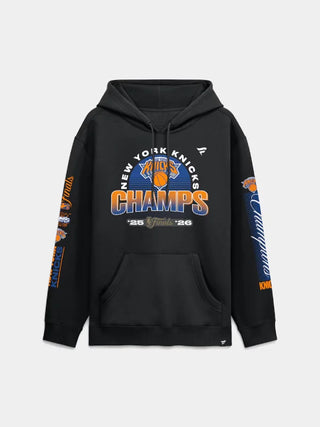 NBA Champions 2026 NY Black Knicks Hoodie