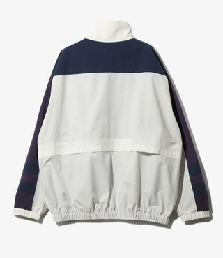 NEEDLES x FILA Star Cut Over  White Jacket For Men & Women