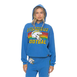 NFL Chargers Aviator Nation Blue Hoodie