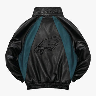 NFL Philadelphia Eagles Kru Black Track Jacket