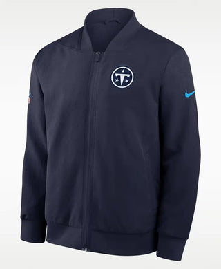 NFL Tennessee Titans Rivalries Nike Sideline Bomber Jacket