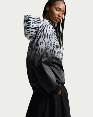 NIKE x SLAWN Nigeria Anthem Black Zipper Jacket