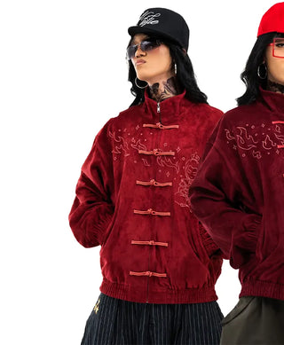 Neptun x Avatar Chinese Style Burgundy Jacket