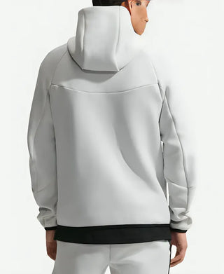 Netherlands 2026 Nike Tech Fleece Windunner White Hoodie