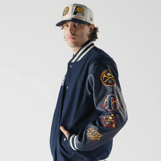 New Era MX NBA Mexico City Game Navy Varsity Jacket