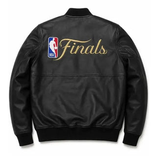 New York Knicks 2026 Champions FISLL Leather Bomber Jacket