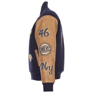 New York Knicks JH Design Varsity Jacket 