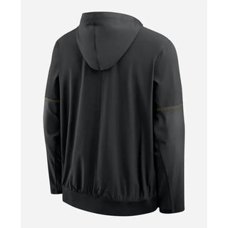 Nike Iowa Sideline College Anorak Hooded Black Jacket