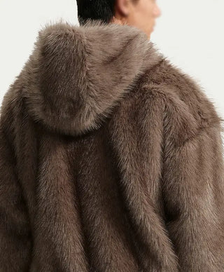 Nike Ja Morant’s Fur Brown Jacket