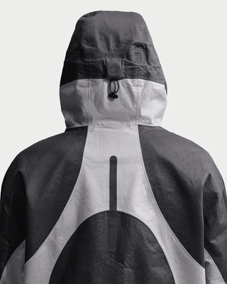  Nike Tech SF3 Black Leather Hooded Jacket 