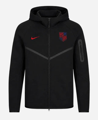 Nike USA FIFA World Cup 2026 Tech Fleece Black Zip Hoodie
