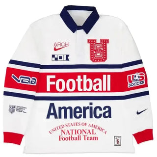 Nike Virgil  Abloh x Archive Team USA White Shirt 