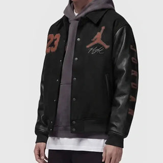 Nike x Jordan London Black Varsity Jacket