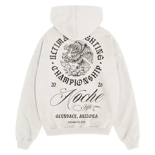 Noche UFC Glendale Relaxed Boxy Hoodie For Men & Women