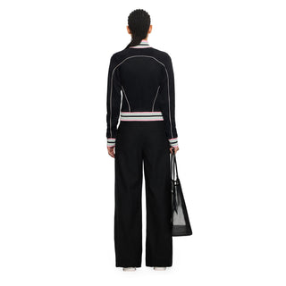 OFF-WHITE Track Fluid Fitted black Jacket