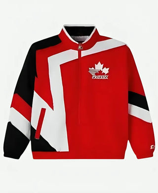 OVO Hockey x Canada Starter Red Zip Jacket