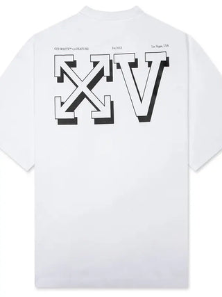  Off-White c/o Virgil Abloh Anniversary White Skate T-Shirt