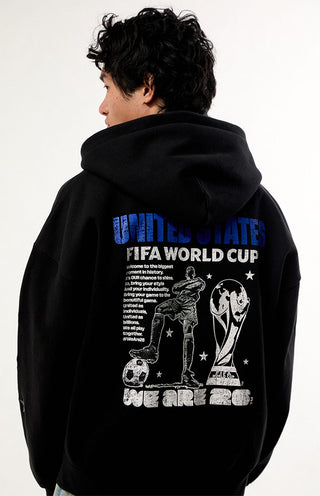 Outerstuff x Pacsun World Cup Team USA We Are One Black Zipper Hoodie