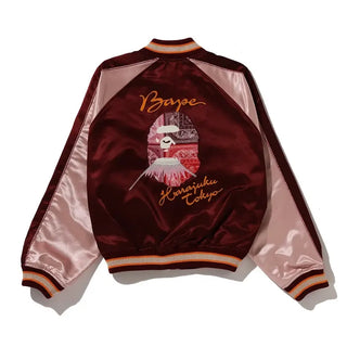 PAISLEY PATTERN APE HEAD SOUVENIR JACKET For Men & Women