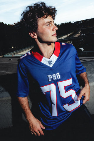 PSG x NFL Stitched Limited Edition Royal Blue Jersey