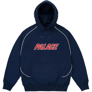 Palace Line It Up Navy Hoodie For Men & Women